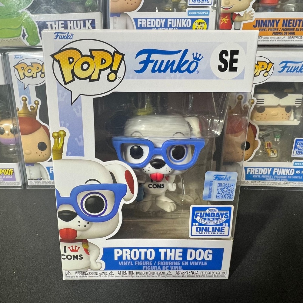 Funko Pop Proto the Dog SE 2023 Fundays Experience Online Limited Edition Vinyl